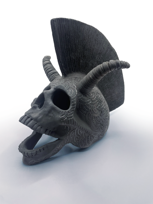 Calavera con cresta