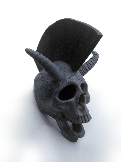 Calavera con cresta
