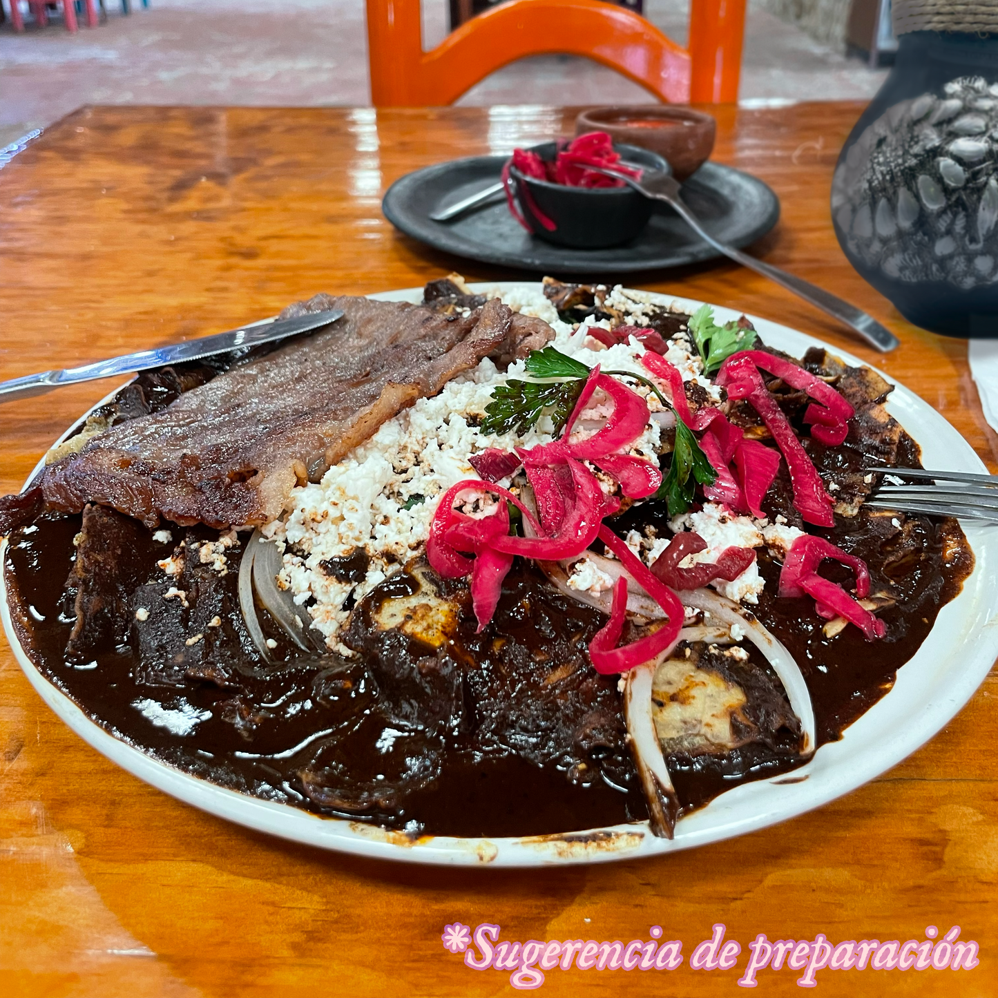Mole gourmet de San Mateo Atocpan